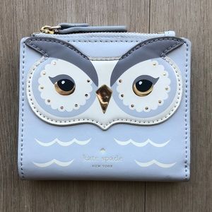 Kate Spade New York Adalyn Owl Leather Bifold Wallet